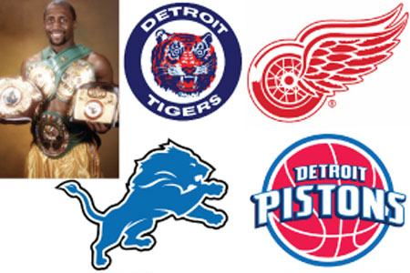 graphic design detroit lions red wings pistons tigers